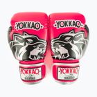 Bokso pirštinės YOKKAO Original Boxing Gloves fuchsia