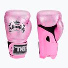 Top King Muay Thai Super Star Air rožinės bokso pirštinės TKBGSS