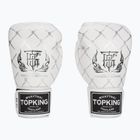 Bokso pirštinės Top King Boxing Chain white/silver