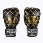 Bokso pirštinės Top King Boxing Chain black/gold