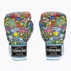 Bokso pirštinės Top King Boxing Culture white/blue