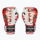 Bokso pirštinės Top King Boxing Rose white