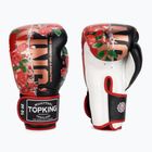 Bokso pirštinės Top King Boxing Rose white/black