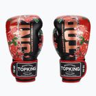 Bokso pirštinės Top King Boxing Rose white/black