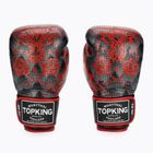 Bokso pirštinės Top King Boxing Dragon red/black