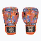 Bokso pirštinės Top King Boxing Wild Tiger black/orange