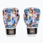 Bokso pirštinės Top King Boxing Wild Tiger black/white