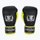 Bokso pirštinės Top King Reborn Boxing Semi Leather black/yellow
