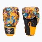Bokso pirštinės Top King Boxing Wild Tiger black/yellow