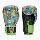 Bokso pirštinės Top King Boxing Wild Tiger black/green