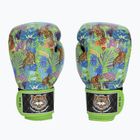 Bokso pirštinės Top King Boxing Wild Tiger black/green