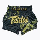 Treniruočių šortai Fairtex Muay Thai S1931 Heart of Gold black/gold