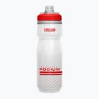 CamelBak Podium Chill 620ml ugninės raudonos/baltos spalvos dviračių butelis
