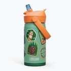 Terminis butelis CamelBak Thrive Flip Straw Kids Insulated SST 350 ml camp badges