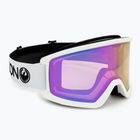 DRAGON L DX3 OTG slidinėjimo akiniai balti/šviesūs rožiniai jonai