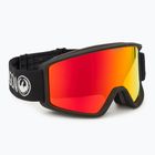 Slidinėjimo akiniai DRAGON DXT OTG black/lumalens red ion