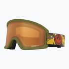 Slidinėjimo akiniai DRAGON DXT OTG leafy camo/lumalens amber