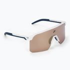 Akiniai nuo saulės Nike Expedition Shield E matte summit white/ road chrome mirror