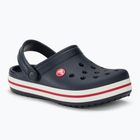Vaikiškos šlepetės Crocs Crocband Clog Kids navy/red