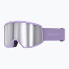 Slidinėjimo akiniai Atomic Four HD lavender/silver hd