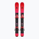 Vaikiškos kalnų slidės Atomic Redster J2 JTXS + apkaustai C5 GW red tension/black