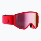 Slidinėjimo akiniai Atomic Savor WC L HD red tension/pink copper hd