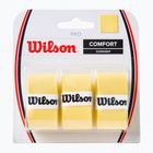 Wilson Pro Comfort Overgrip teniso raketės apvyniojimas 3 vnt. geltonos spalvos WRZ4014YE+