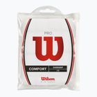 Teniso rakečių apvijos Wilson Pro Overgrip 12 vnt. white