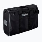 Krepšinio kamuolių krepšys Wilson Travel Basket 6 Ball black/silver