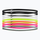 Galvos juosta Nike Skinny Headbands 8 vnt. black/black/white