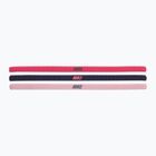 Galvos juosta Nike Elastic Headbands 2.0 3 vnt. spark/gridiron/pink glaze