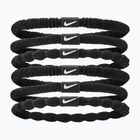 Plaukų gumutės Nike Flex Hair Tie 6 vnt. black/black/white