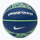 Krepšinio kamuolys Nike Everyday Playground 8P Graphic Deflated deep royal blue/vapor green/white dydis 4