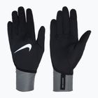 Moteriškos bėgimo pirštinės Nike Pacer Midweight RG black/smoke grey/silver