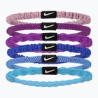 Plaukų gumutės Nike Flex Hair Tie 6 vnt. elemental pink/bold berry/white