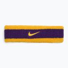 Galvos juosta Nike Swoosh Headband university gold/court purple/university gold
