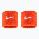 Riešų juostos Nike Swoosh Classic Wristbands 2 vnt. team orange/white