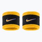 Riešo juostos Nike Swoosh Classic Wristbands 2 vnt. black/court purple/university gold