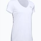Under Armour Tech SSV moteriški treniruočių marškinėliai - Vienspalviai baltos ir sidabrinės spalvos 1255839