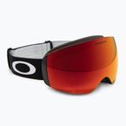 Oakley Flight Deck matiniai juodi/prizm snow torch iridium slidinėjimo akiniai OO7064-39