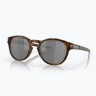 Saulės akiniai Oakley Latch matte brown tortoise