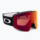 "Oakley Fall Line" matiniai juodi/prizm snow torch iridium slidinėjimo akiniai