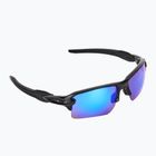 Akiniai nuo saulės Oakley Flak 2.0 XL polished black/prizm sapphr irid polar