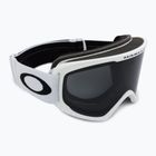Oakley O-Frame 2.0 Pro matiniai balti/tamsiai pilki slidinėjimo akiniai OO7125-04