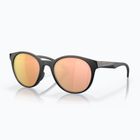 Akiniai nuo saulės Oakley Spindrift matte black/prizm rose gold polarized