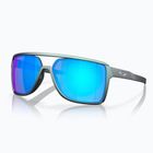 Akiniai nuo saulės Oakley Castel matte silver/blue colorshift/prizm sapphire