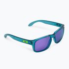 Vaikiški akiniai nuo saulės Oakley Holbrook XXS transparent arctic surf/prizm violet