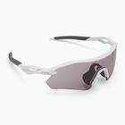 "Oakley Radar Plate" poliruoti balti / prizmės skalūno akiniai nuo saulės