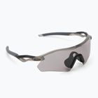 "Oakley Radar Plate" matiniai pilki rašaliniai/prizminiai šiferiniai akiniai nuo saulės