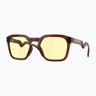 Saulės akiniai Oakley HSTN SQ 10t dark amber